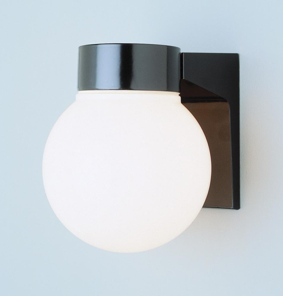 1 LT WALL-SCREW BALL-OPAL GLS